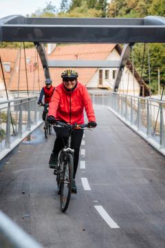 Otvoritev kolesarske CE-SˇT-SˇE-162